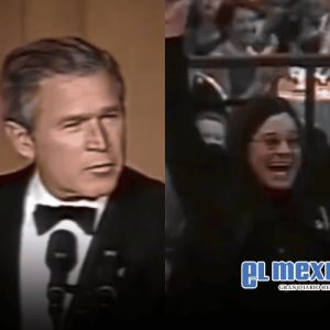 George Bush sorprendió con mención a Ozzy Osbourne en ceremonia de prensa de 2002