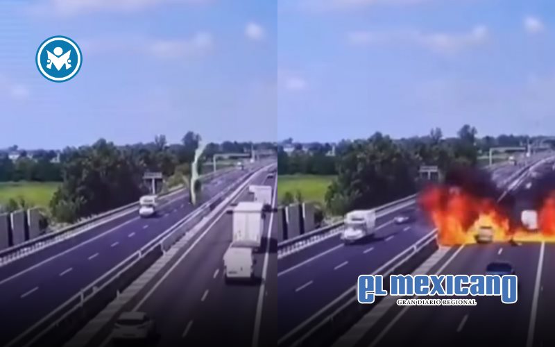 Avioneta ultraligera se estrella sobre autopista en Italia y deja dos muertos