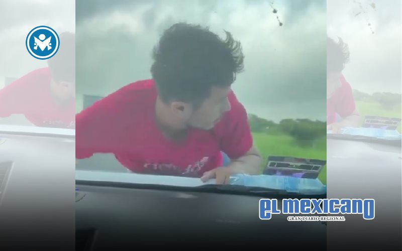 Conductor atropella a hombre sobre el cofre creyendo que era asaltante Conductor atropella a hombre sobre el cofre creyendo que era asaltante