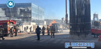 Se registra explosión de tractocamión frente al hospital SIMNSA