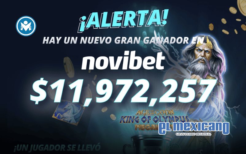 Jugadora mexicana gana más de 11 millones de pesos en Novibet con apuesta de $200