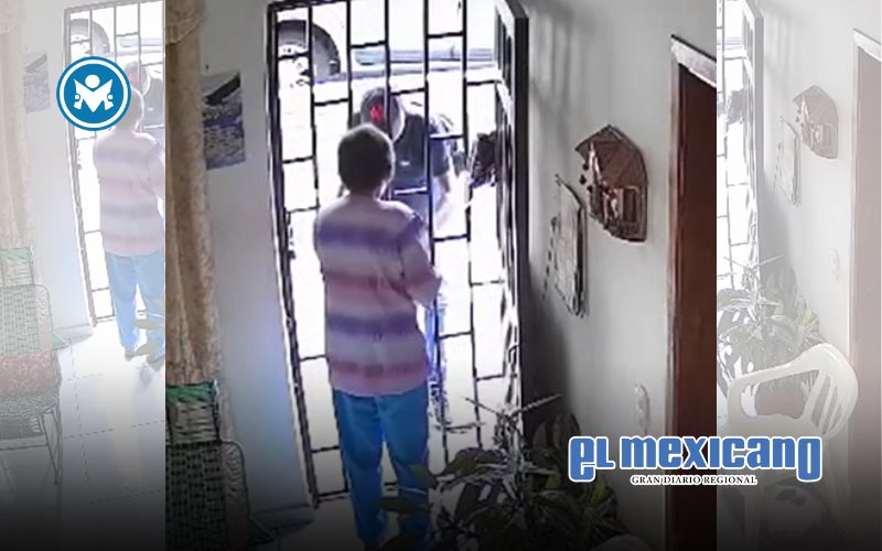 Delincuente pide un vaso de agua en Floridablanca y aprovecha para robarle los aretes a una mujer mayor