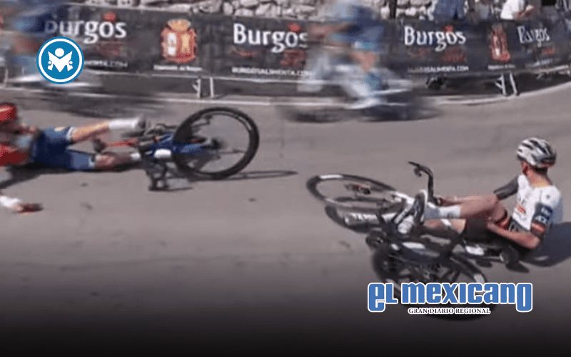 Isaac del Toro sufre caída en la Vuelta a Burgos pero continúa en competencia Isaac del Toro sufre caída en la Vuelta a Burgos pero continúa en competencia