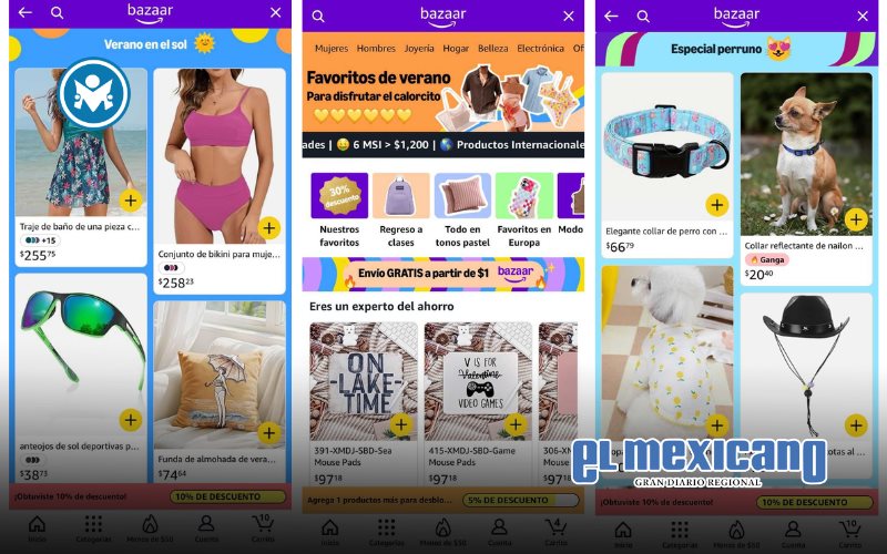 Amazon.com.mx presenta Amazon Bazaar: una nueva experiencia de compras divertida, vanguardista y accesible