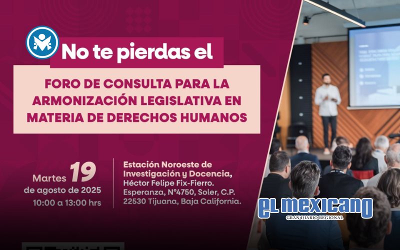 Realizará Gobierno del Estado foro de consulta para armonización legislativa en materia de derechos humanos Realizará Gobierno del Estado foro de consulta para armonización legislativa en materia de derechos humanos