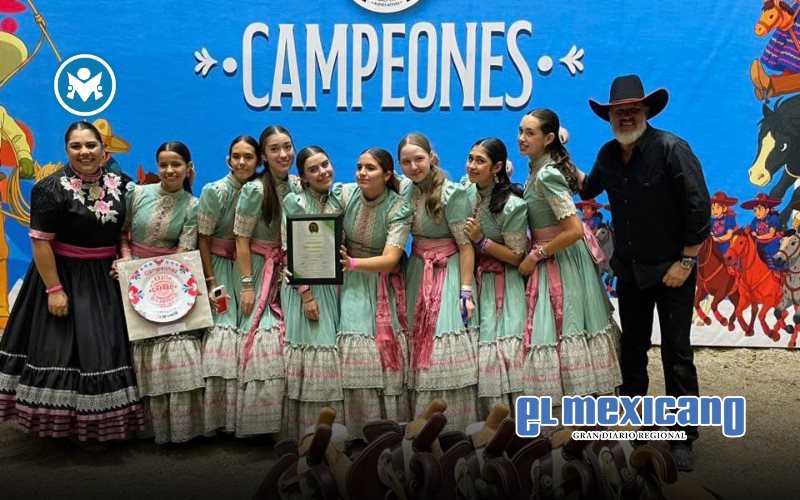 Las Bandiditas de Mexicali ganan en el Campeonato Nacional Charro Juvenil 2025