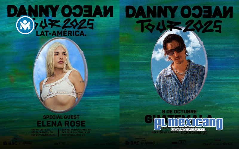 Danny Ocean anuncia a Elena Rose como invitada especial para abrir su LATAM Tour 2025 Danny Ocean anuncia a Elena Rose como invitada especial para abrir su LATAM Tour 2025