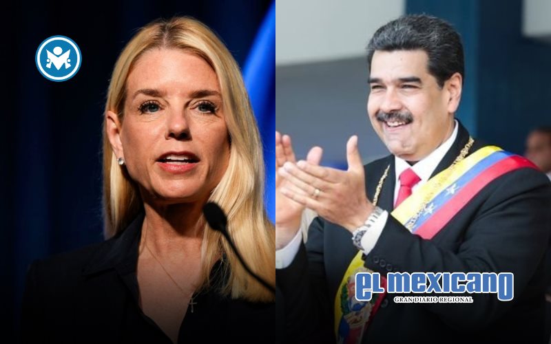 Pam Bondi acusa a Nicolás Maduro de sobornos para traficar droga y pide justicia Pam Bondi acusa a Nicolás Maduro de sobornos para traficar droga y pide justicia