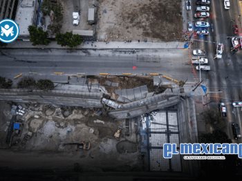 Atendió Gobierno Municipal el colapso de una estructura en la Zona Centro