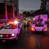 Atendió Gobierno Municipal el colapso de una estructura en la Zona Centro