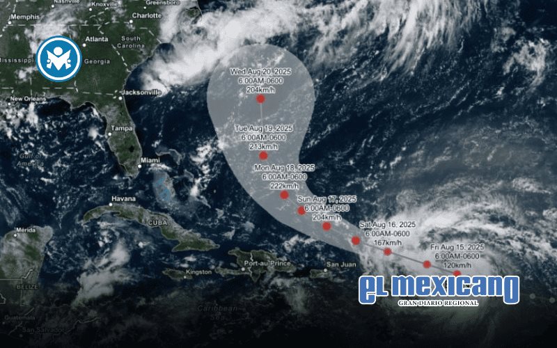 Erin se vuelve huracán categoría 5 en el Atlántico Erin se vuelve huracán categoría 5 en el Atlántico