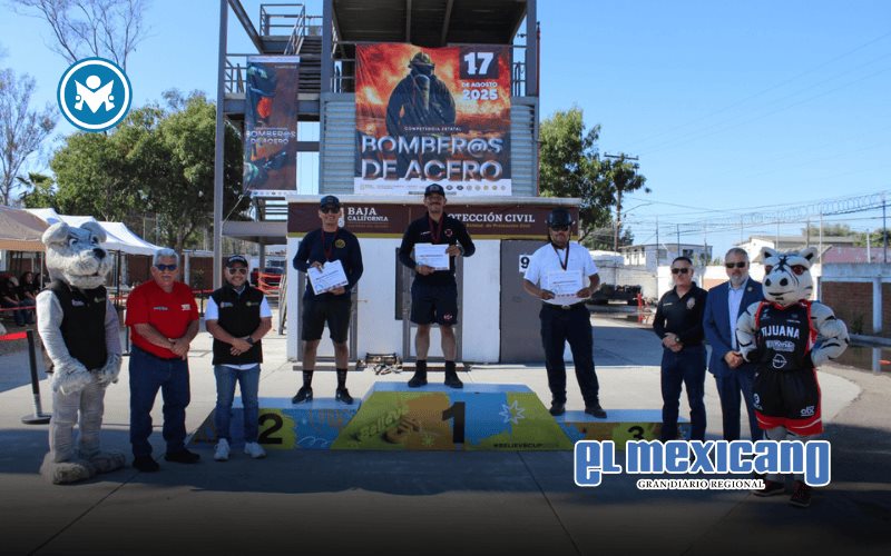 Celebra Protección Civil Estatal la competencia Bomberos de Acero 2025
