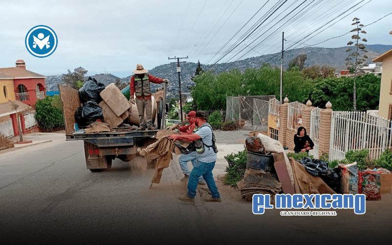 Recolectan más de 2 toneladas de basura en operativo de limpieza en la colonia Piedras Negras Recolectan más de 2 toneladas de basura en operativo de limpieza en la colonia Piedras Negras