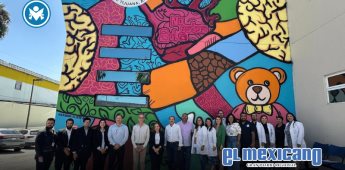 Inauguran mural en el Hospital de Salud Mental de Tijuana A.C.