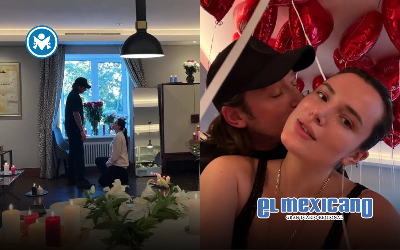 Bella Thorne rompe esquemas al pedirle matrimonio a su novio Mark Emms Bella Thorne rompe esquemas al pedirle matrimonio a su novio Mark Emms