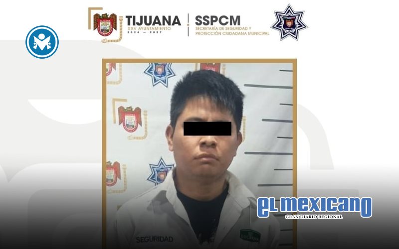 Guardia de Hotel Lucerna detenido por robo con violencia en carretera Tijuana–Rosarito