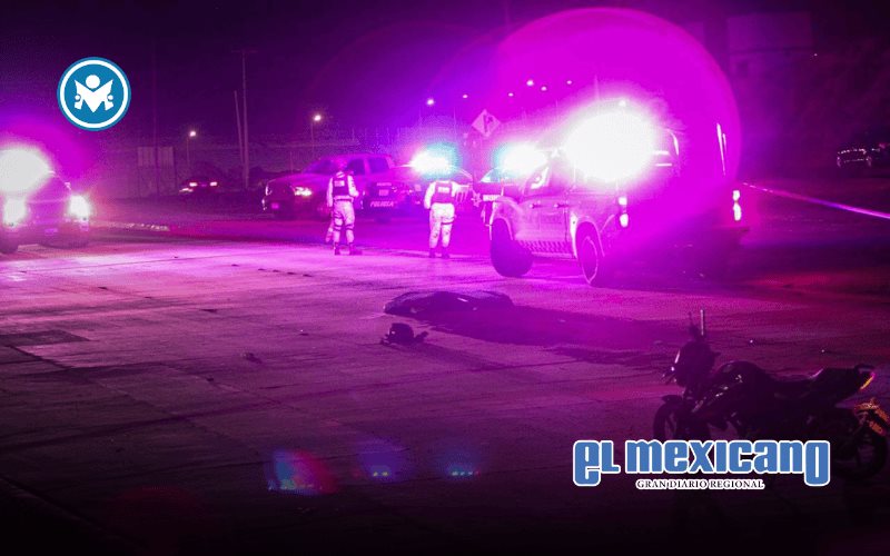 Motociclista muere tras caer en bache en el Bulevar 2000