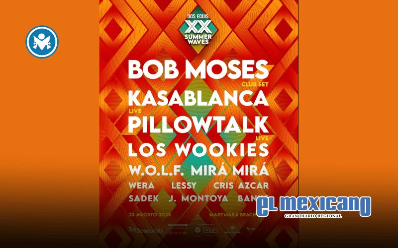 Dos Equis Summer Waves regresa a Progreso con música, playa y experiencias únicas Dos Equis Summer Waves regresa a Progreso con música, playa y experiencias únicas