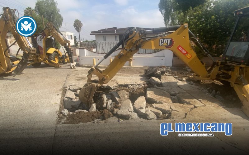Fuga de agua deja sin suministro a varias colonias de Tijuana Fuga de agua deja sin suministro a varias colonias de Tijuana