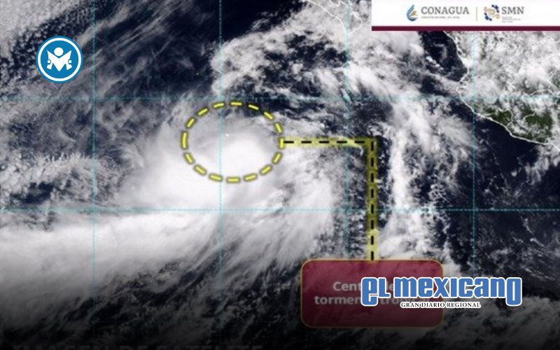 Tormenta tropical Juliette se forma frente a Baja California Sur; Conagua alerta lluvias y oleaje