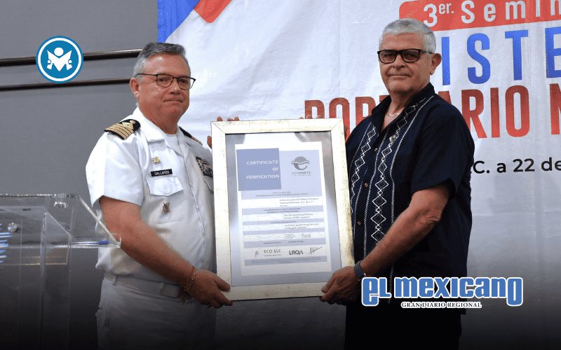 Otorgan a Asipona Ensenada recertificación Puerto Verde
