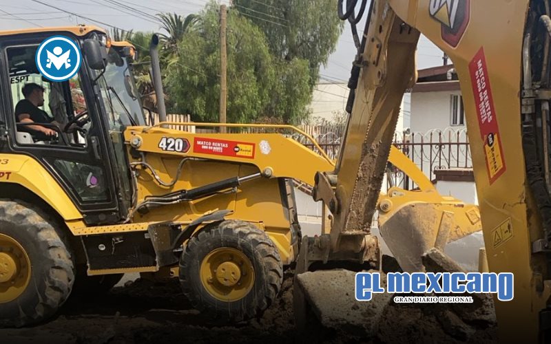Trabajos de la CESPT en el bulevar Sánchez Taboada Trabajos de la CESPT en el bulevar Sánchez Taboada