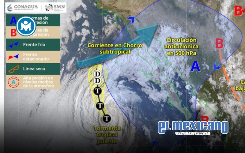 Advierte Protección Civil por lluvias y tormentas eléctricas en BC Advierte Protección Civil por lluvias y tormentas eléctricas en BC