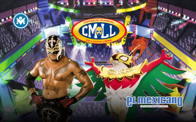 Pokémon y CMLL harán alianza para presentación este 25 de septiembre en CDMX