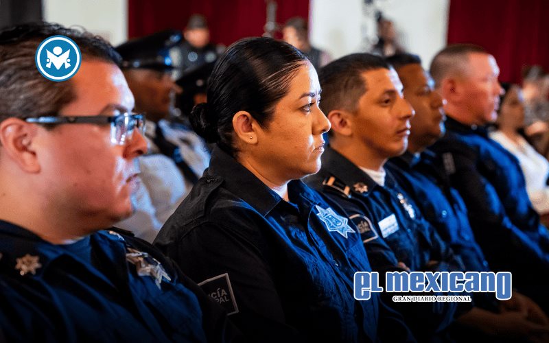 Reconoce gobierno de Claudia Agatón a 29 policías municipales