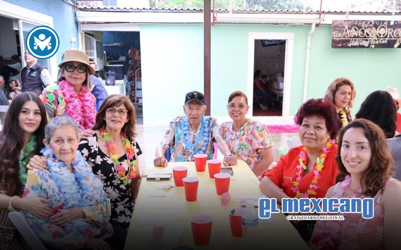 Conmemoran "Día del Abuelo" con 20 años de servicio en los Años de Oro