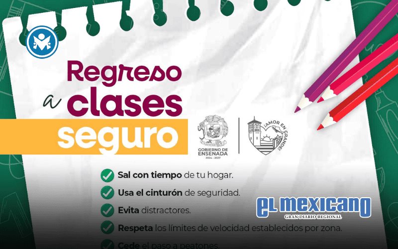 Refuerzan seguridad vial ante regreso a clases