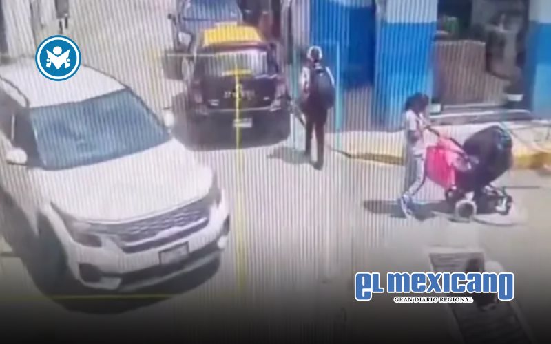 Niño es atropellado en Puebla mientras su madre veía el celular