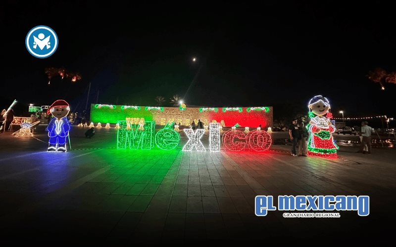 Espacios públicos se iluminan por el 215 aniversario de la Independencia de México Espacios públicos se iluminan por el 215 aniversario de la Independencia de México