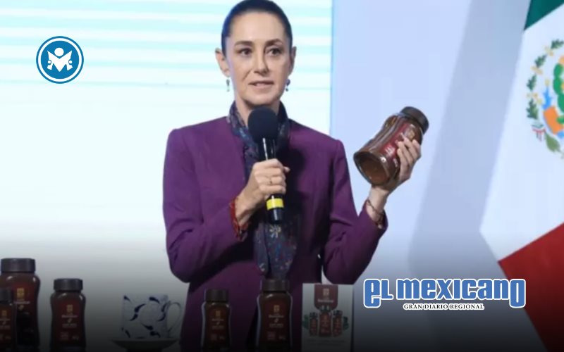Claudia Sheinbaum presenta el Café Bienestar en la mañanera