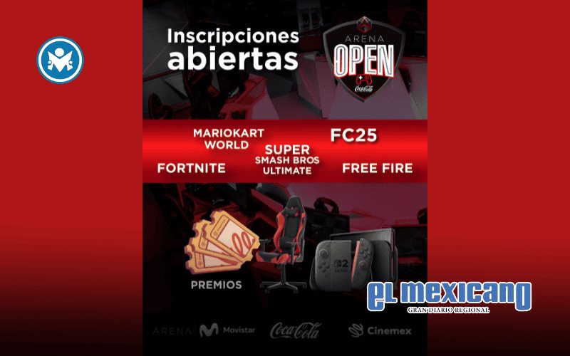 Arena Open 2025: el torneo gamer que reúne a jugadores de todo México