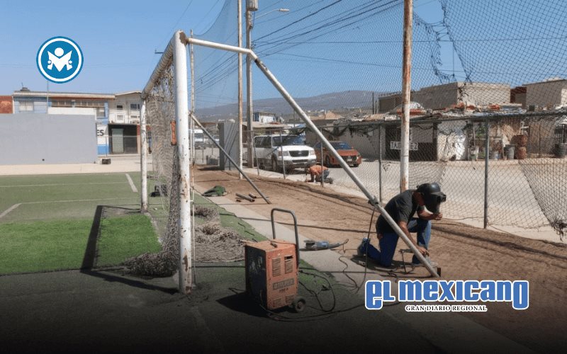 Rehabilitan la Unidad de Villas del Real VI y la cancha La Joya