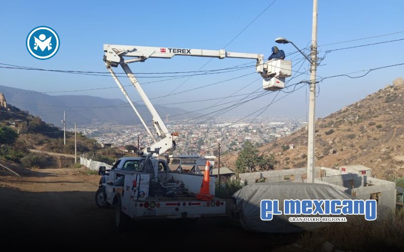 Repara gobierno de Claudia luminarias en el sector oriente