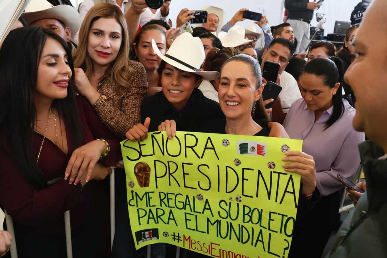 Claudia Sheinbaum reúne a más de 150 mil mexicanos en primer fin de semana de gira nacional Claudia Sheinbaum reúne a más de 150 mil mexicanos en primer fin de semana de gira nacional