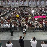 Claudia Sheinbaum reúne a más de 150 mil mexicanos en primer fin de semana de gira nacional Claudia Sheinbaum reúne a más de 150 mil mexicanos en primer fin de semana de gira nacional