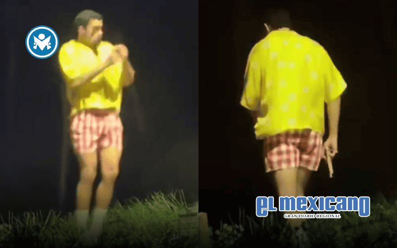Bad Bunny se lesiona la rodilla durante concierto en Puerto Rico Bad Bunny se lesiona la rodilla durante concierto en Puerto Rico