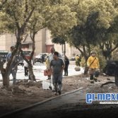 Ruptura de acueducto provoca socavón y deja sin agua a 600 colonias en Tijuana y Rosarito Ruptura de acueducto provoca socavón y deja sin agua a 600 colonias en Tijuana y Rosarito