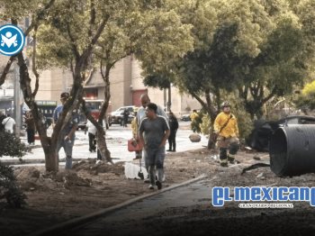 Ruptura de acueducto provoca socavón y deja sin agua a 600 colonias en Tijuana y Rosarito