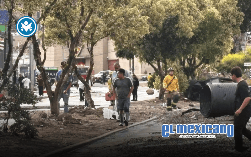 Ruptura de acueducto provoca socavón y deja sin agua a 600 colonias en Tijuana y Rosarito Ruptura de acueducto provoca socavón y deja sin agua a 600 colonias en Tijuana y Rosarito