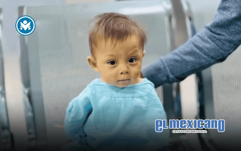 Bebé tijuanense lucha por trasplante de hígado tras grave enfermedad