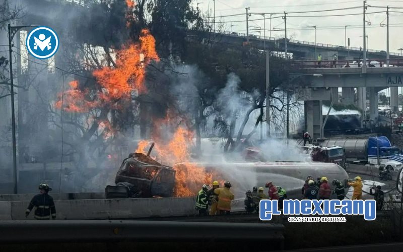 Explosión de pipa en Iztapalapa deja 57 heridos y colapsa Calzada Ignacio Zaragoza