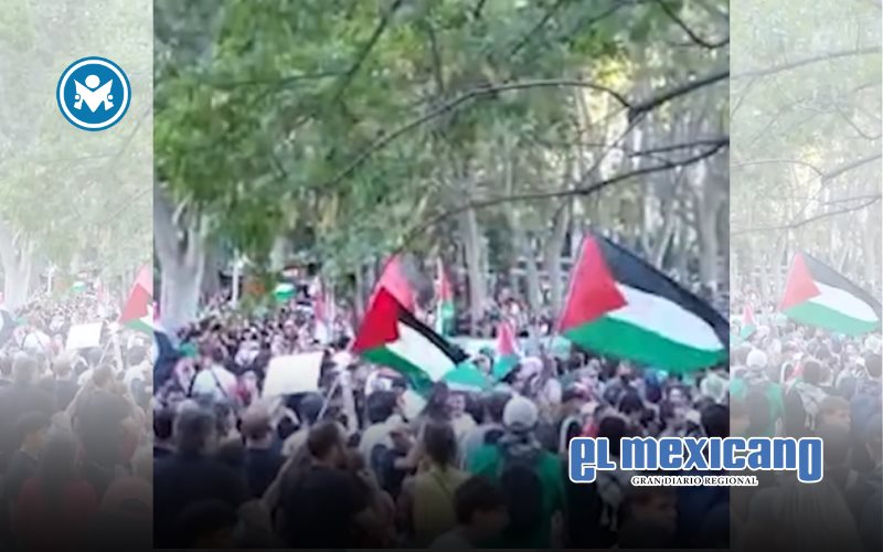 Manifestantes por Palestina irrumpen en La Vuelta en Madrid Manifestantes por Palestina irrumpen en La Vuelta en Madrid