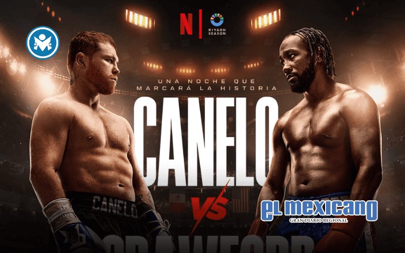 Netflix omite himnos nacionales en pelea de Canelo Álvarez y provoca indignación