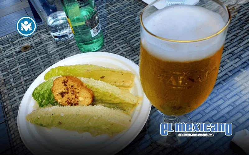 Presentan la nueva Cerveza Caesars en Terraza Insurgente