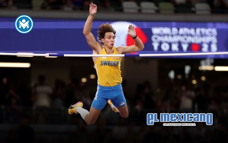 Duplantis hace historia: rompe por 14ª vez el récord mundial de salto con garrocha