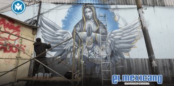 Crean mural en honor a Alicia Matías, la abuelita heroína de Iztapalapa